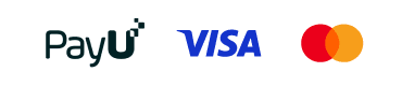 PayU · Visa · Mastercard