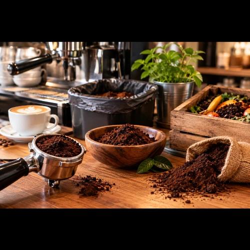 Zațul de cafea nu trebuie să ajungă la gunoi: idei practice pentru cafenele și restaurante