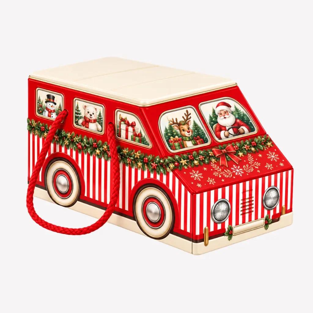 Scotton S.p.A. Cutie Cadou Craciun Furgoncino, Market Rosso, Scotton 37x20x20,5 cm | Webcoffee