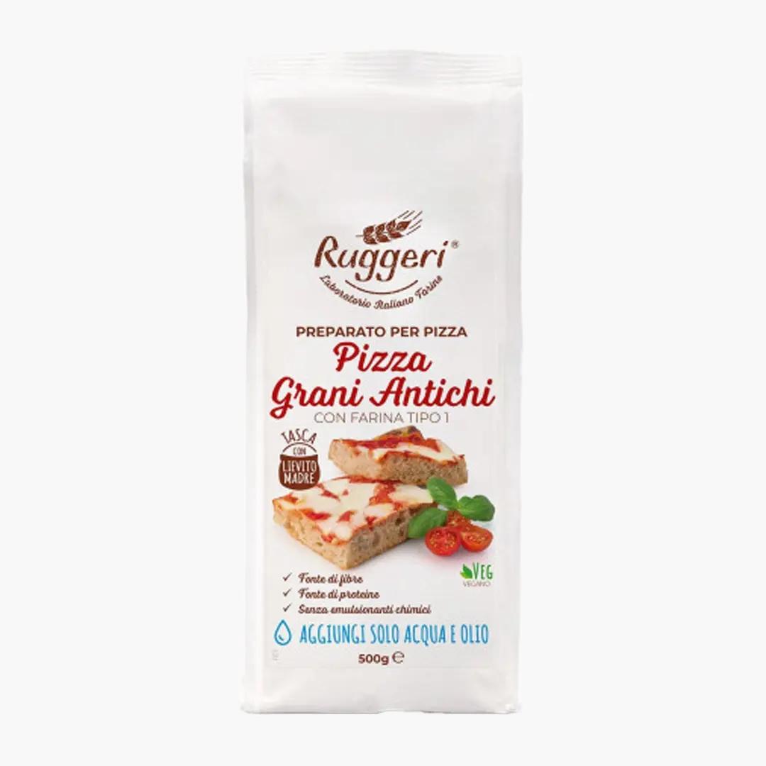 Ruggeri Faina pentru Pizza cu Cereale Antice Tip 1 Ruggeri 500g (preparat complet) | Webcoffee