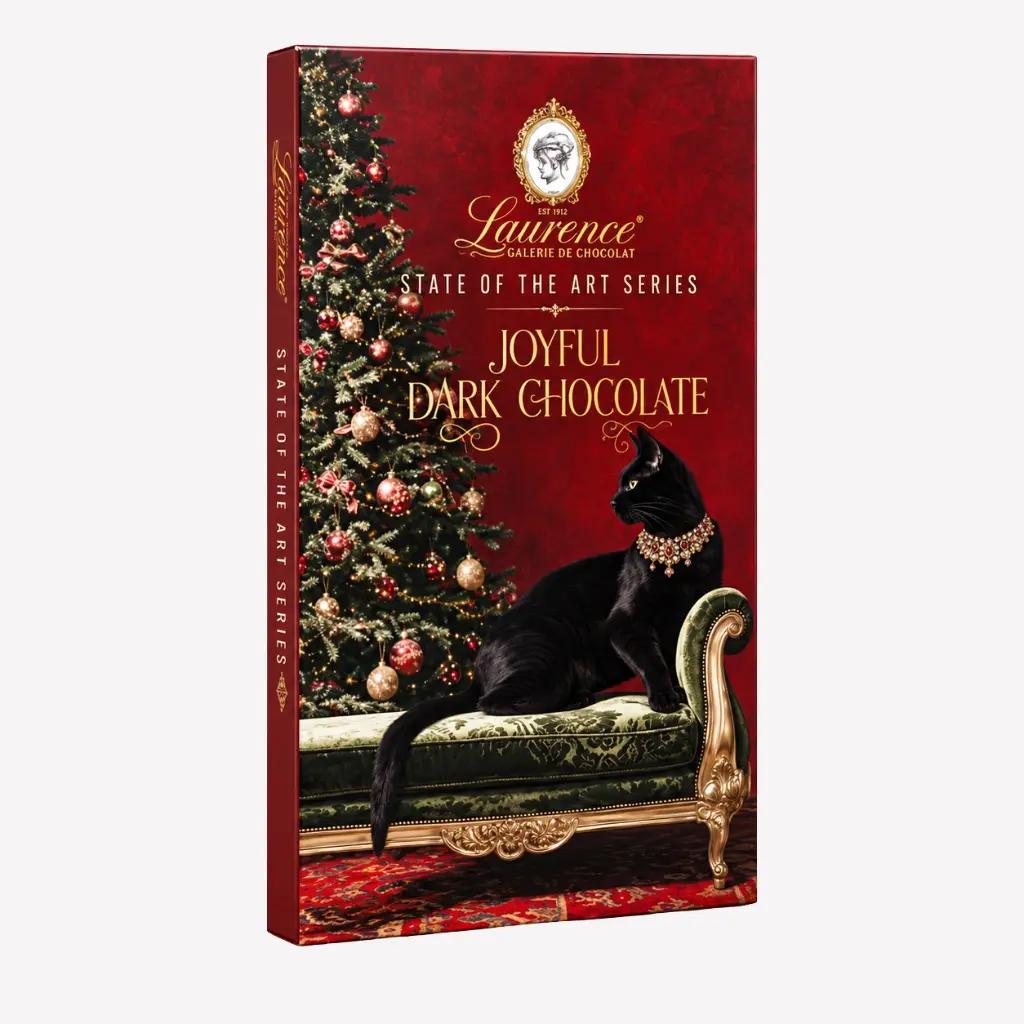 Laurence Ciocolata neagra Xmas State-Joyful, Laurence 80gr | Webcoffee