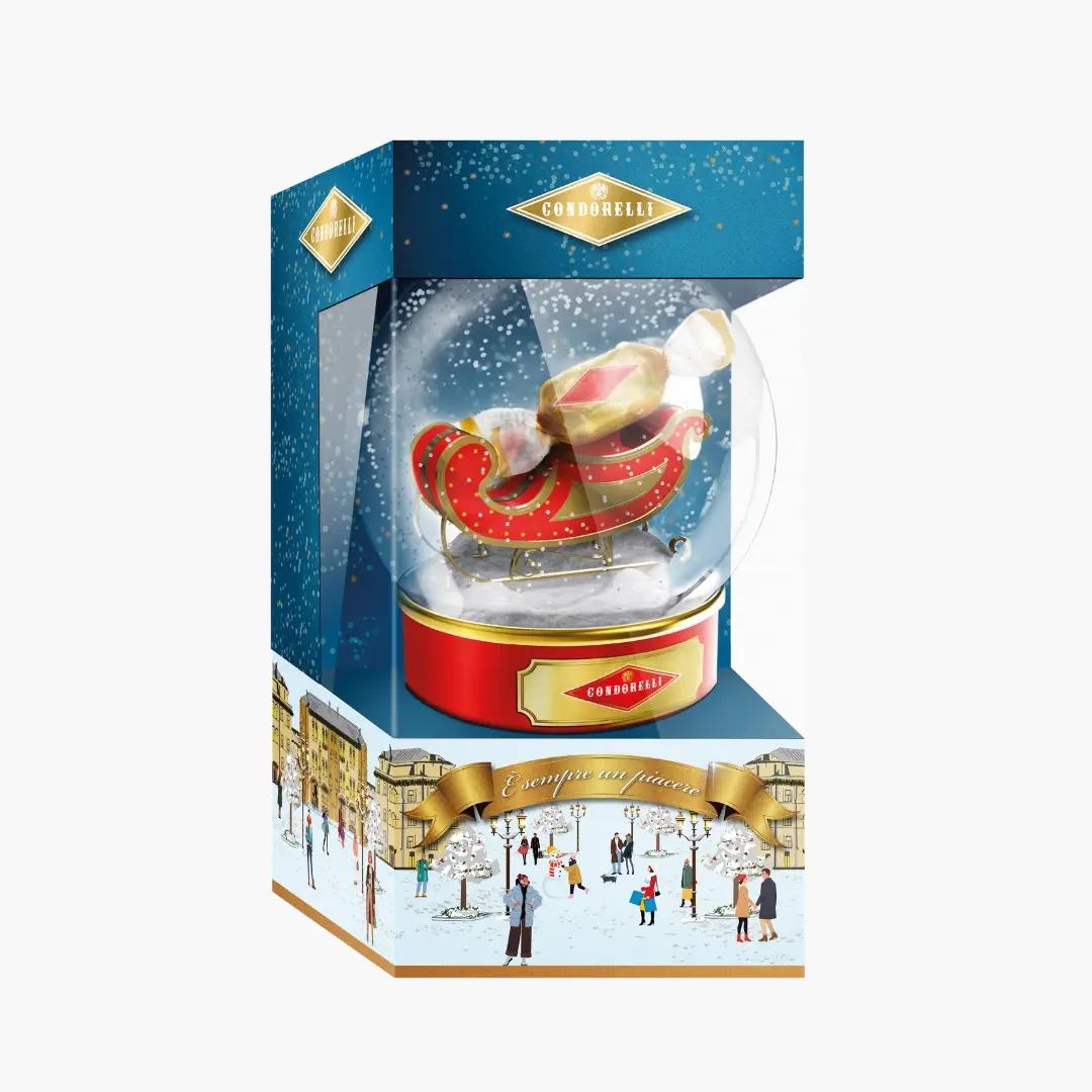 Condorelli Glob de Craciun cu Torroncini Winter Ball, Condorelli 200g | Webcoffee