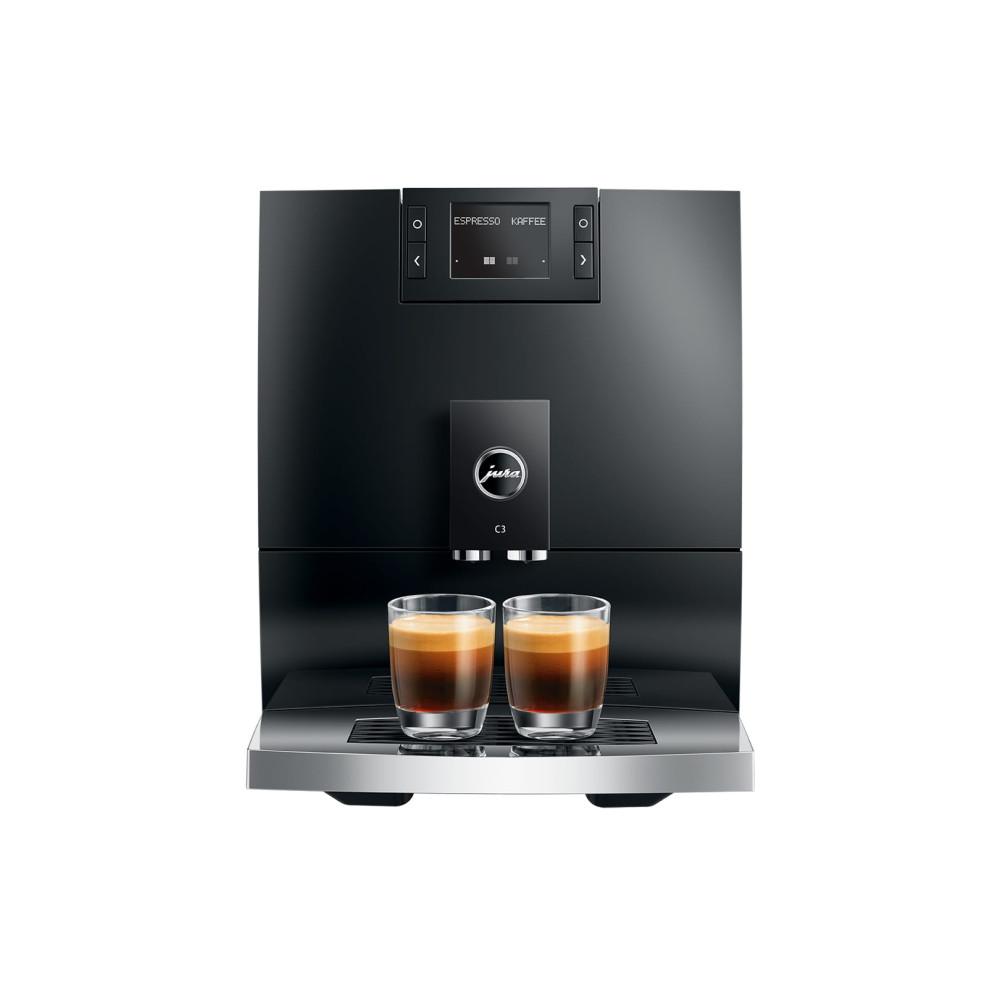 Jura Espressor Automat C3 (EA) Piano Black, espressor automat cu râșniță pentru cafea boabe