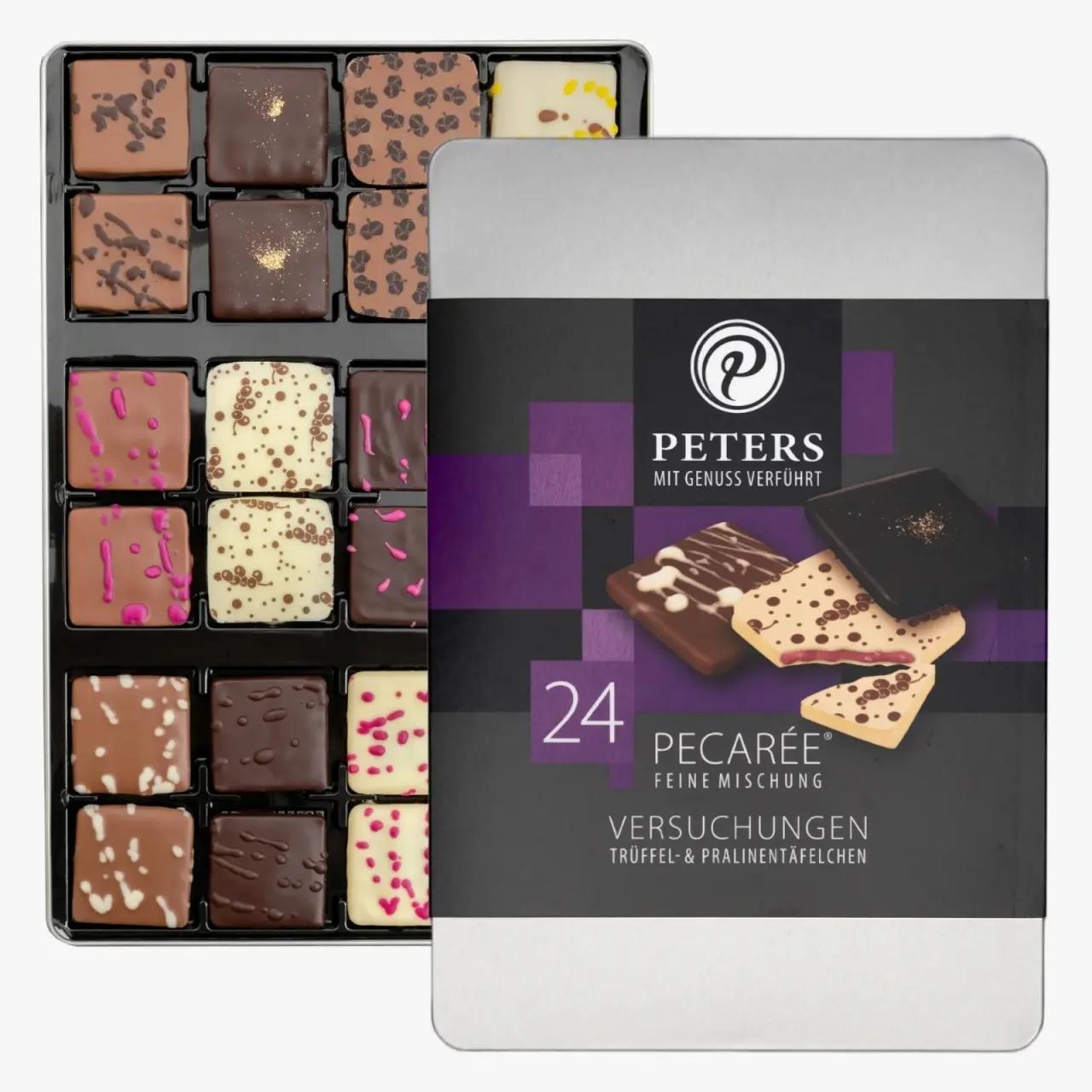 Peters Mini tablete ciocolata artizanala Peters Pecaree 255g | Webcoffee