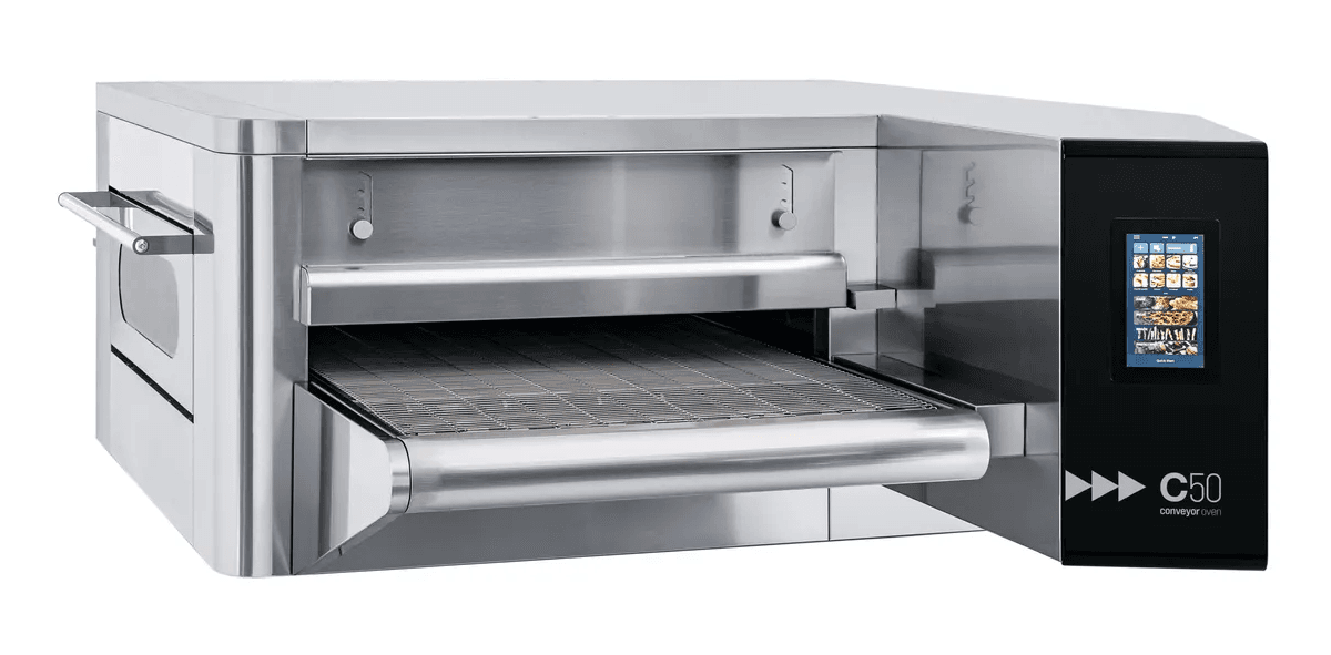Prismafood Solutions Cuptor electric cu bandă transportoare C50, Prismafood, 400V/14200W, 1900x1220x(H)515mm | Webcoffee