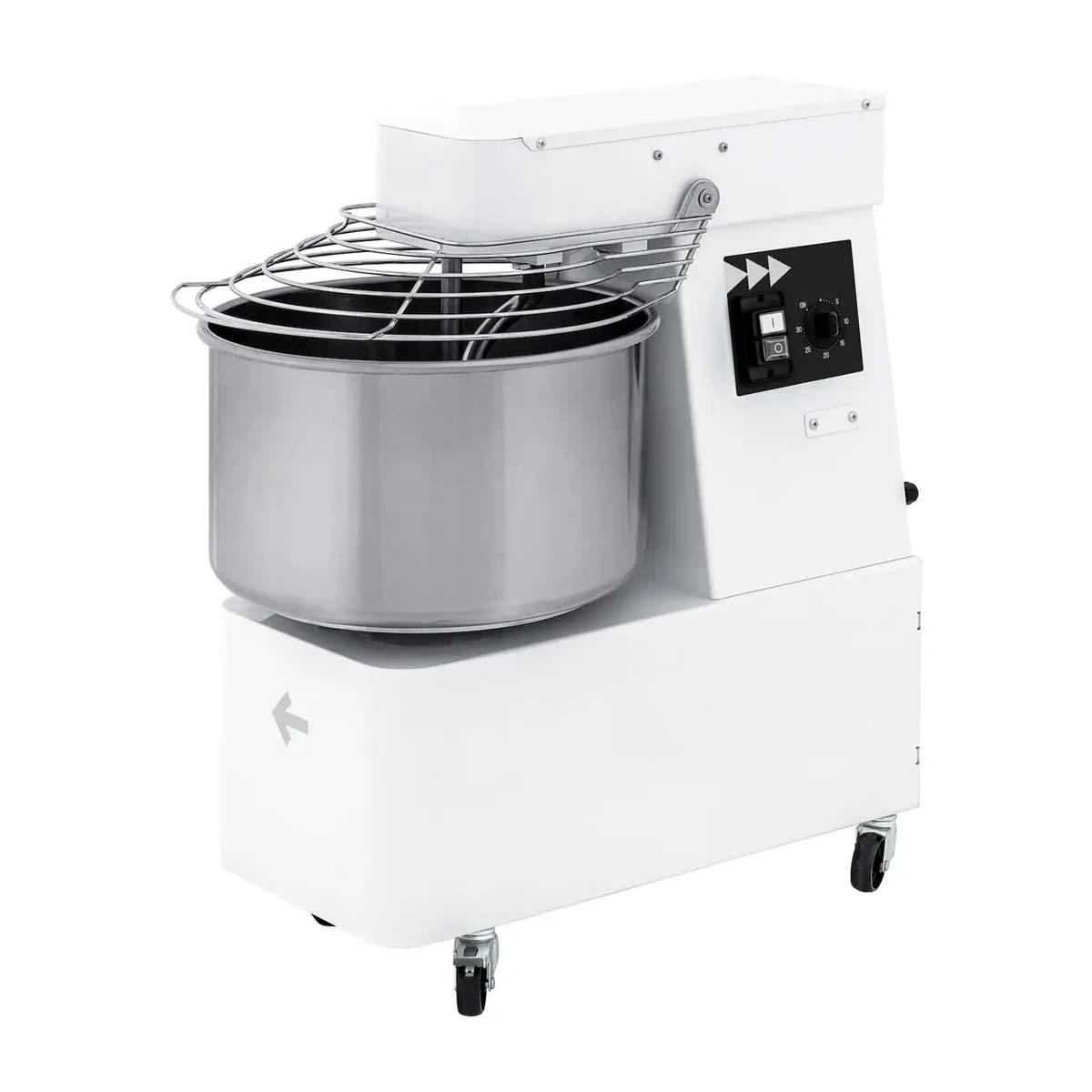 Prismafood Solutions Mixer spirală cu vas fix - 10 lt, Prismafood, 35 kg/h, 230V/370W, 290x590x(H)580mm - Echipamente HoReCa Profesionale | Webcoffee