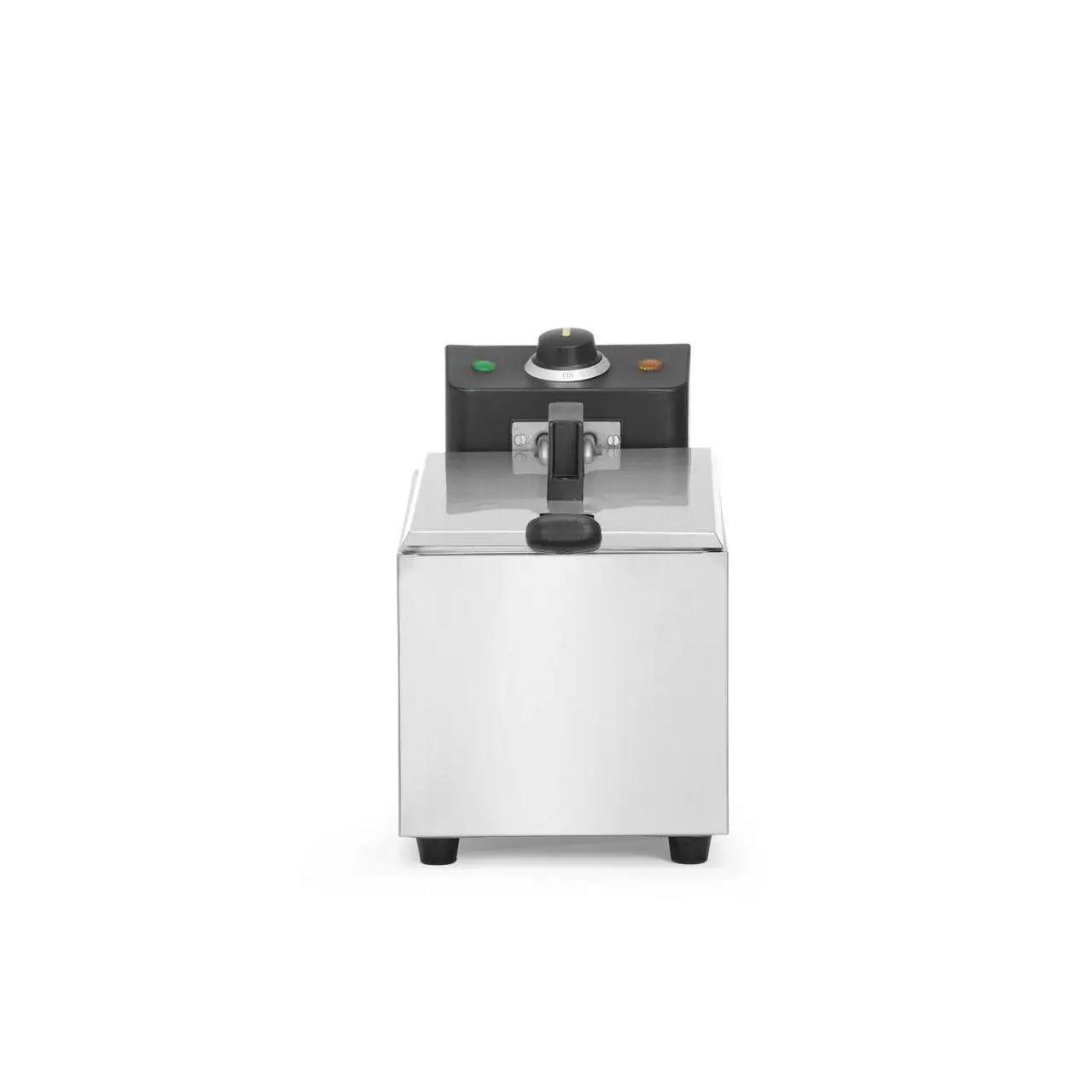 Hendi Friteuză HENDI, HENDI, Budget Line, GN 1/3, 4L, Argintiu, 230V/2800W, 184x404x(H)258mm - Echipamente HoReCa Profesionale | Webcoffee