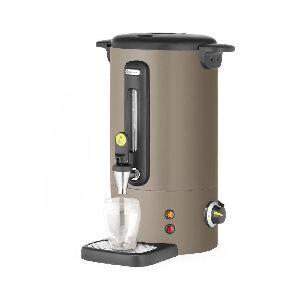 Hendi Boiler pentru bauturi calde Taupe mat 9 l Design de Bronwasser, 220-240V/950W, 307x330x(H)450mm - Espressoare și Rășnițe de Cafea Profesionale | Webcoffee