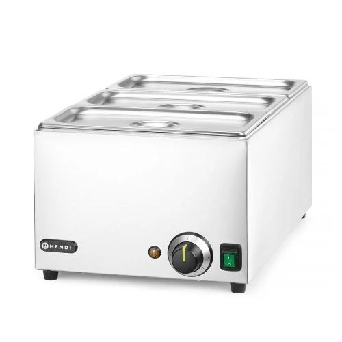 Hendi Set: Bain-marie HENDI RANGER + 3x GN 1/3 cu capac, HENDI, GN 1/1, 230V/1000W, 590x332x(H)242mm - Echipamente HoReCa Profesionale | Webcoffee