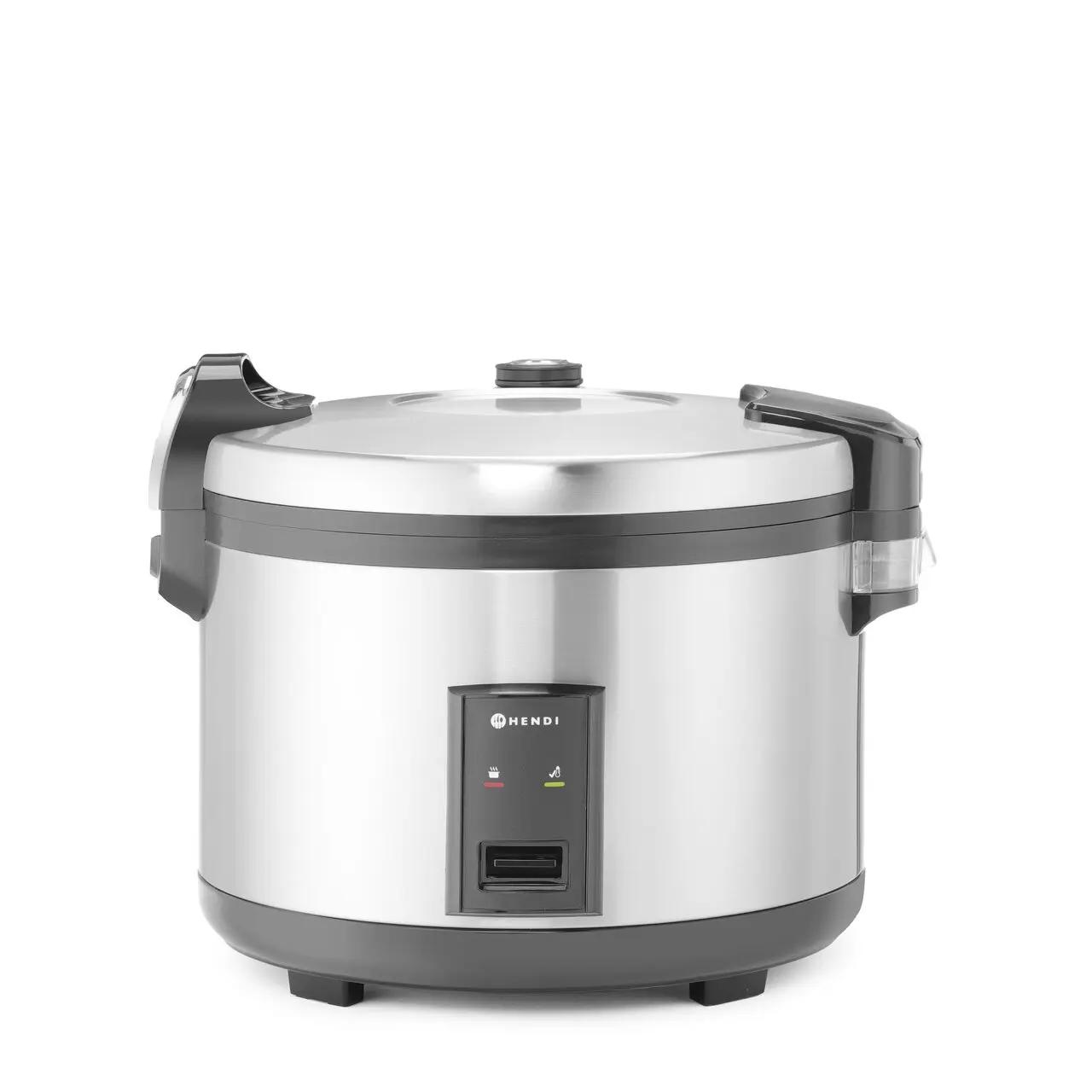 Hendi Fierbător de orez, 12 L, HENDI, 12L, 230V/2650W, 537x472x(H)415mm - Echipamente HoReCa Profesionale | Webcoffee