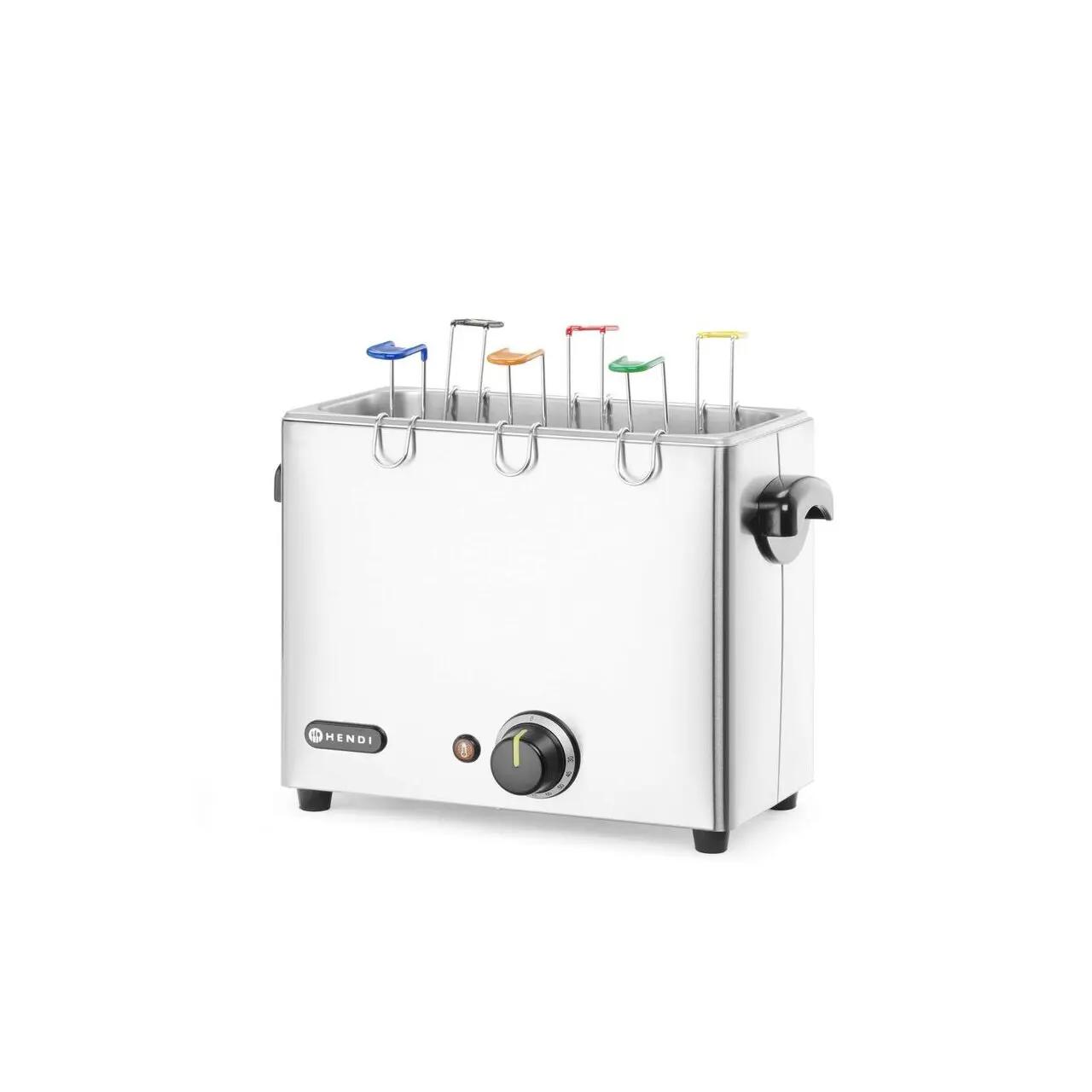 Hendi Fierbător de ouă cu coșuri, HENDI, Argintiu, 230V/2600W, 380x210x(H)280mm | Webcoffee