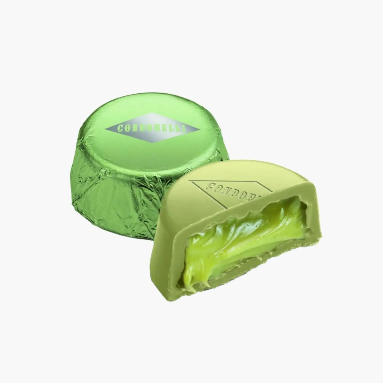 Condorelli Praline de ciocolata alba si crema de fistic, fara gluten, Condorelli 1kg | Webcoffee