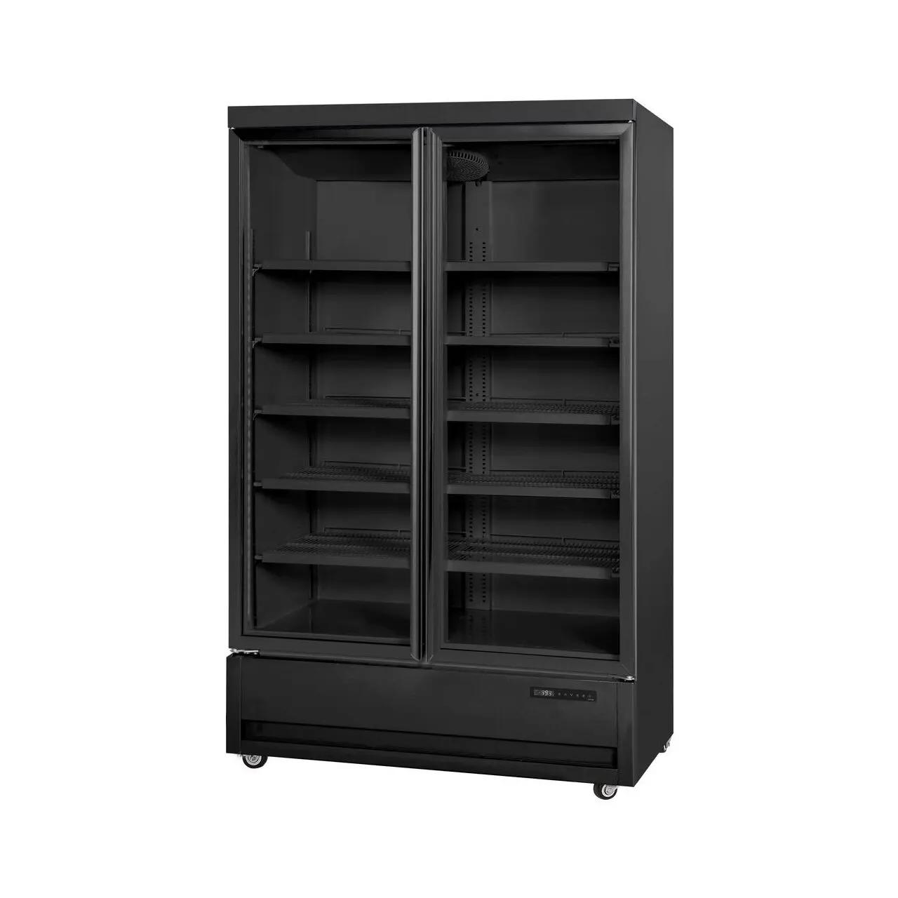 Hendi Vitrină frigorifică, Arktic, 697L, Negru, 230V/420W, 1290x755x(H)2023mm - Echipamente HoReCa Profesionale | Webcoffee