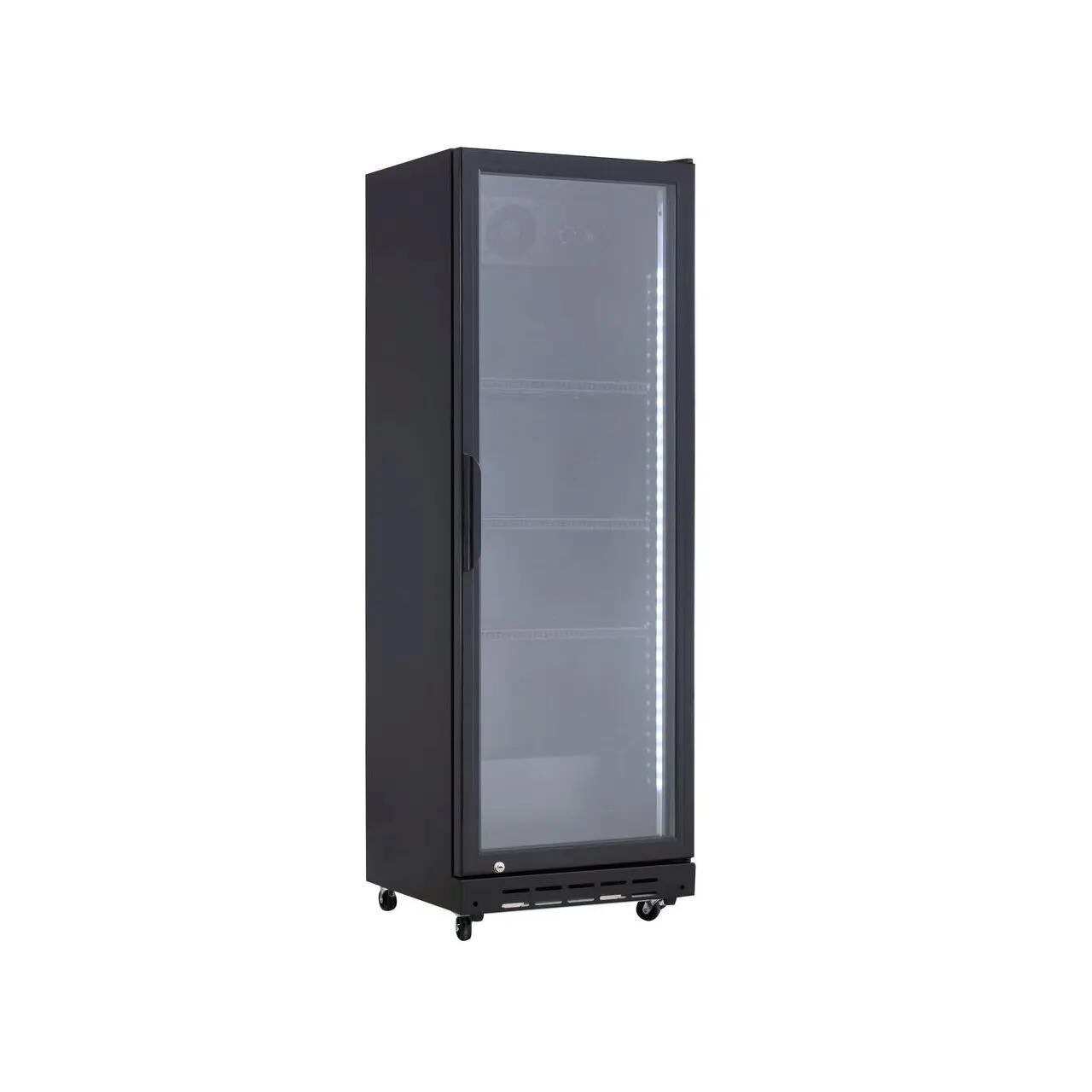 Hendi Răcitor de bar cu o singură ușă, Arktic, 3 rafturi, 160L, Negru, 230V/250W, 538x525x(H)1585mm - Echipamente HoReCa Profesionale | Webcoffee