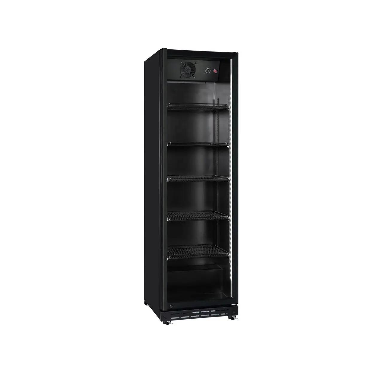 Hendi Răcitor de bar cu o singură ușă, Arktic, 5 rafturi, 360L, Negru, 230V/250W, 578x605x(H)1990mm - Echipamente HoReCa Profesionale | Webcoffee