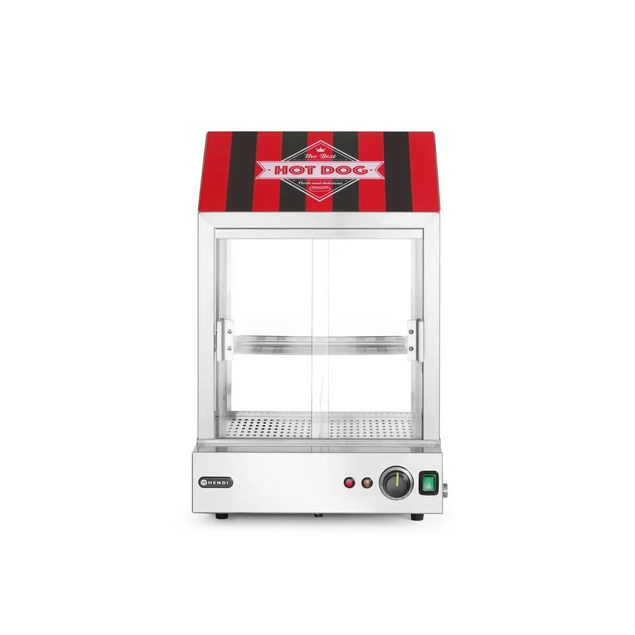 Hendi Încălzitor pentru hot dog, HENDI, Argintiu, 230V/2000W, 508x445x(H)693mm - Echipamente HoReCa Profesionale | Webcoffee