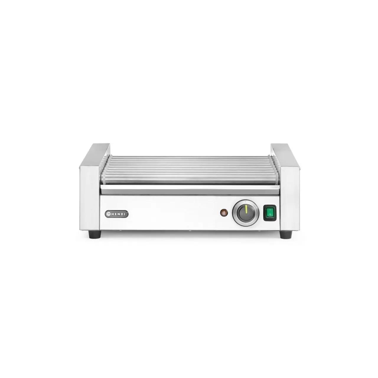 Hendi Grill rola 1 zona, HENDI, Argintiu, 230V/790W, 566x450x(H)192mm, Rectangular - Echipamente HoReCa Profesionale | Webcoffee