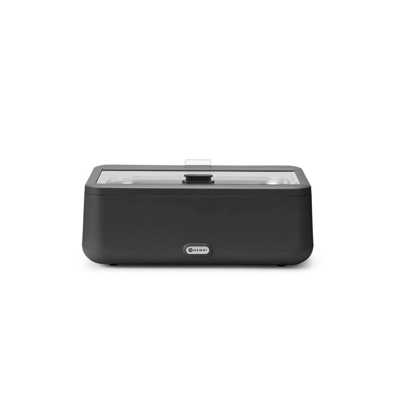 Hendi Chafing dish frigorific Hendi UNIQ, GN 1/1, negru, 220-240 V / 120 W, 607x398x248 mm - Articole pentru Bucatarie si Bufet | Webcoffee