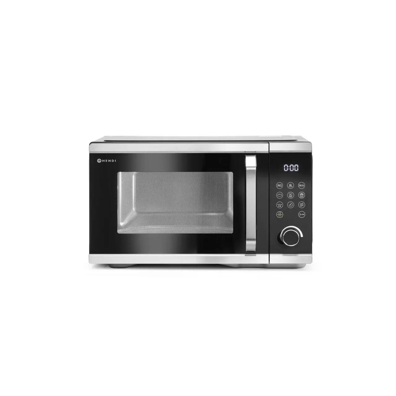 Hendi CUPTOR CU MICROUNDE ȘI AIR FRYER, HENDI, 26,4L, Negru, 230-240V/1500W, 523x451x(H)300mm - Echipamente HoReCa Profesionale | Webcoffee