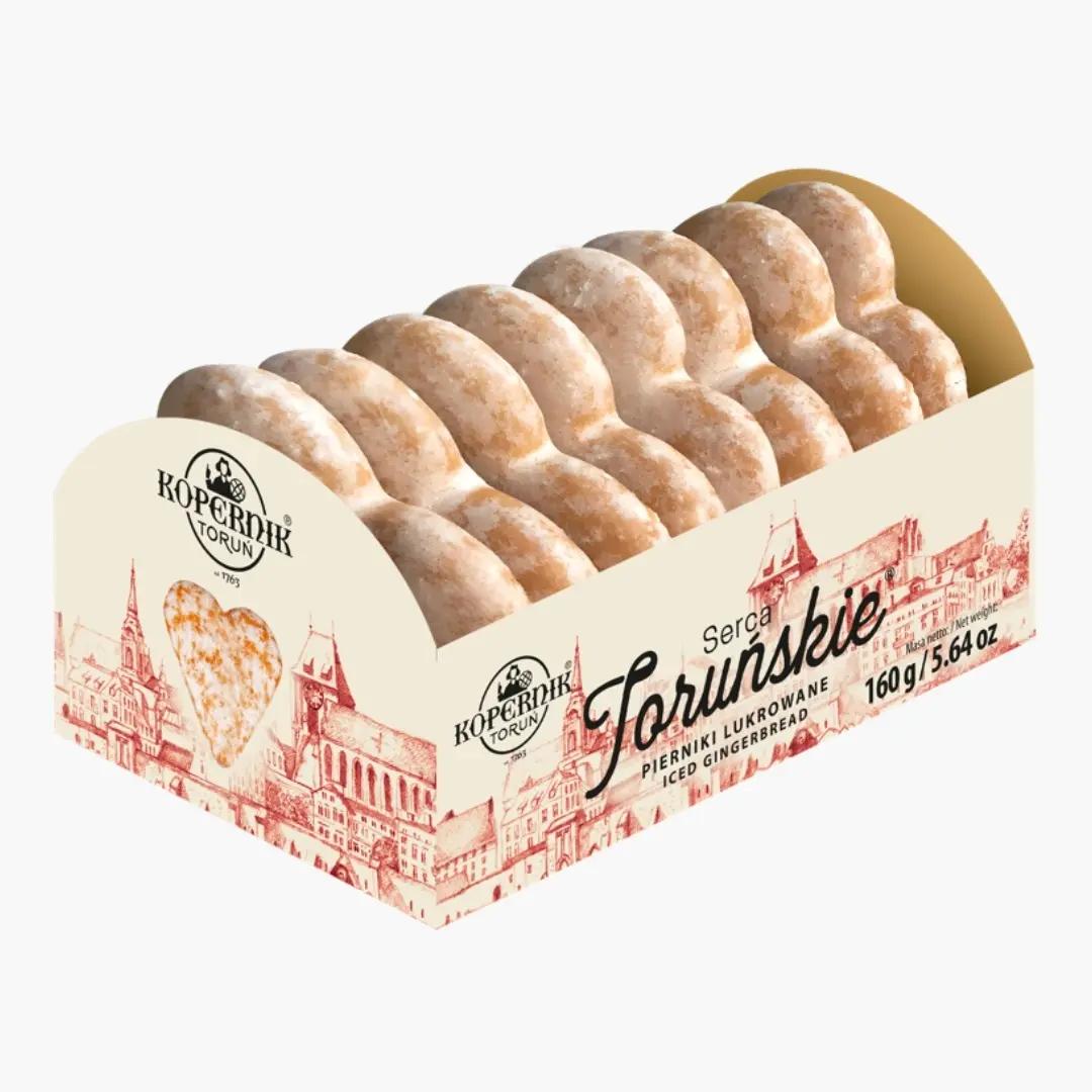 Kopernik Turtă dulce în formă de inimă, glazurată Kopernik 160g | Webcoffee