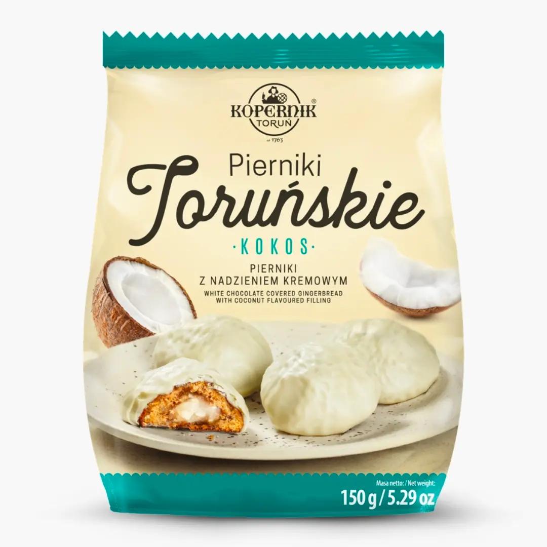 Kopernik Turta dulce cu ciocolata alba si aroma de cocos Kopernik 150g | Webcoffee