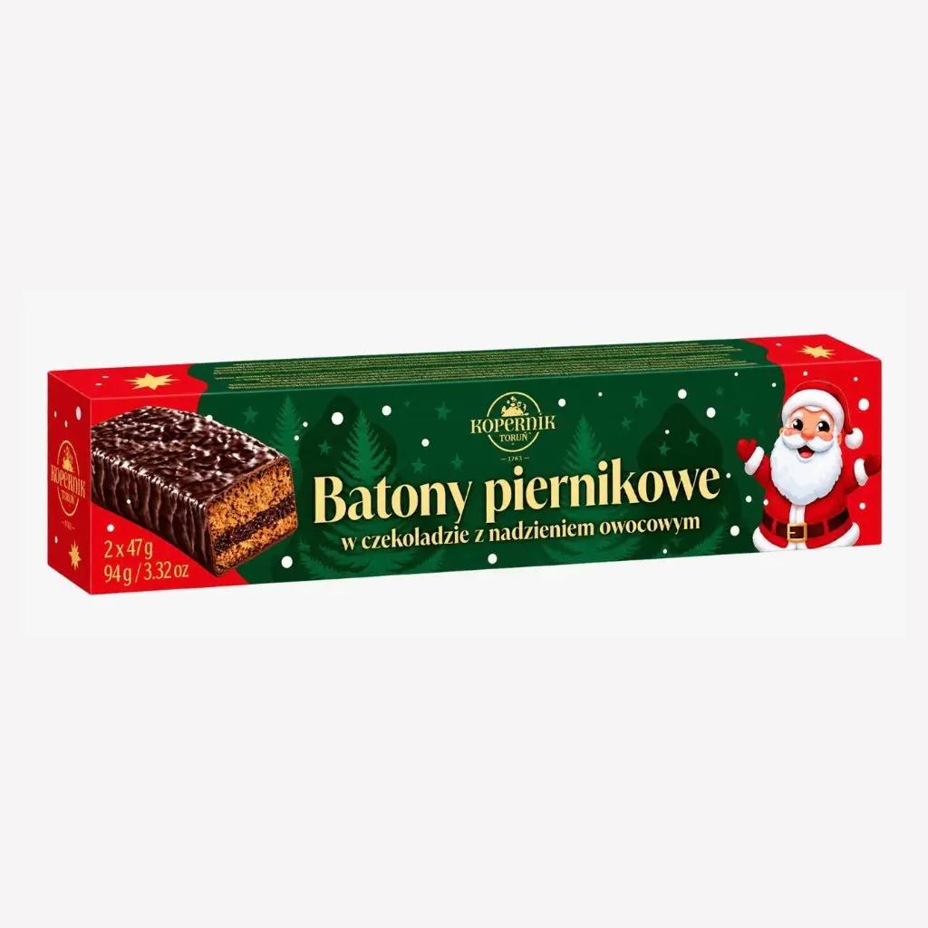 Kopernik Baton turtă dulce cu cremă de fructe 94 g, desert dulce