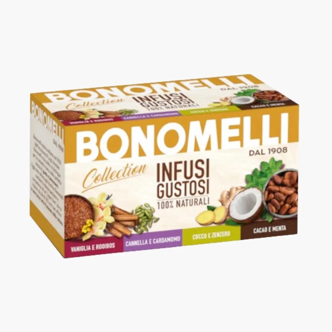 Bonomelli Ceai de Plante 100% Natural Collection Gustosi Bonomelli 20 plicuri - Consumabile HoReCa Premium | Webcoffee