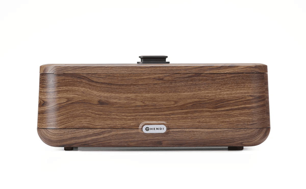 Hendi Chafing dish UNIQ, HENDI, designed by Robert Bronwasser, GN 1/1, Lemn, 230V/700W, 607x402x(H)245mm | Webcoffee