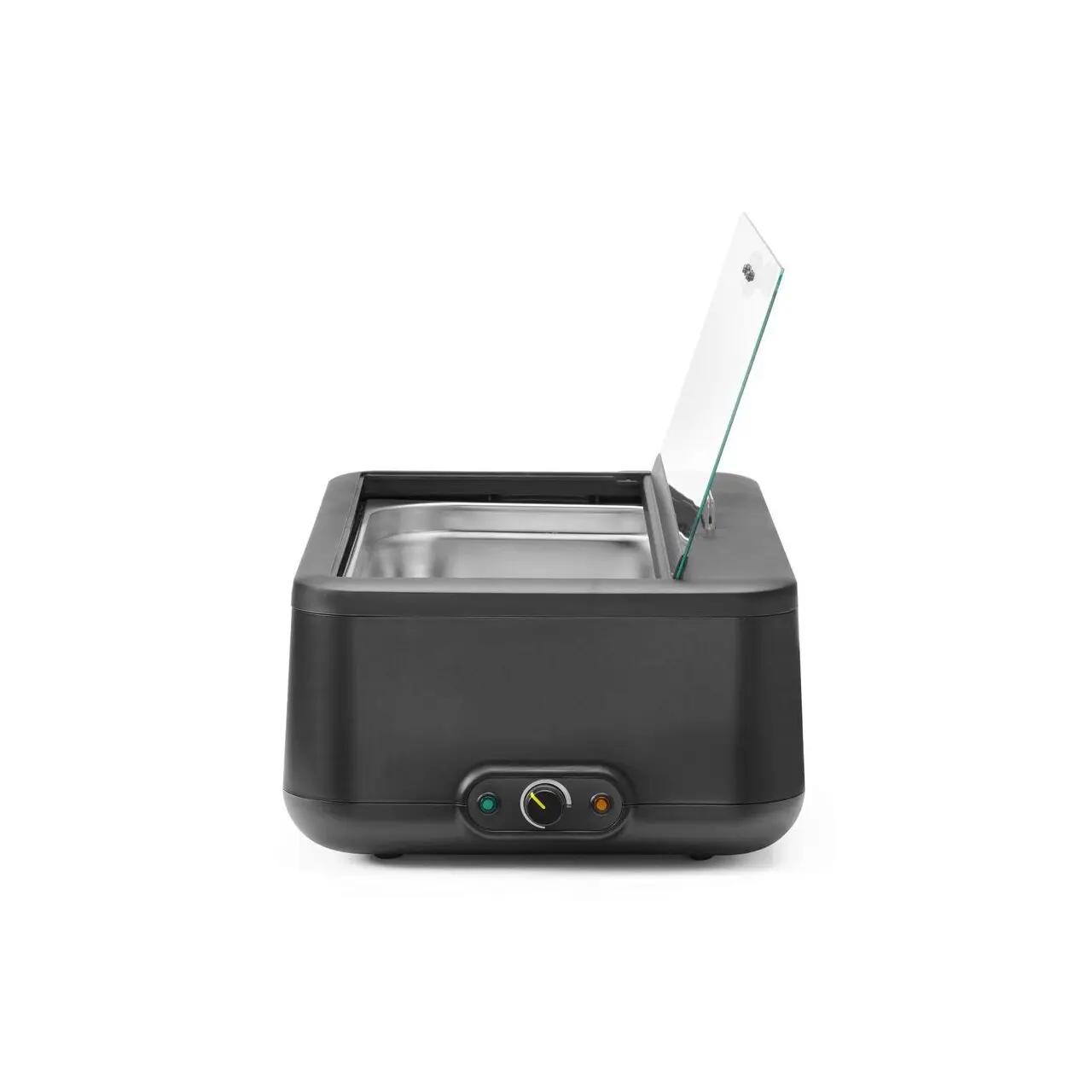 Hendi Chafing dish UNIQ, control analogic, HENDI, GN 1/1, Negru, 230V/700W, 627x398x(H)248mm - Echipamente HoReCa Profesionale | Webcoffee