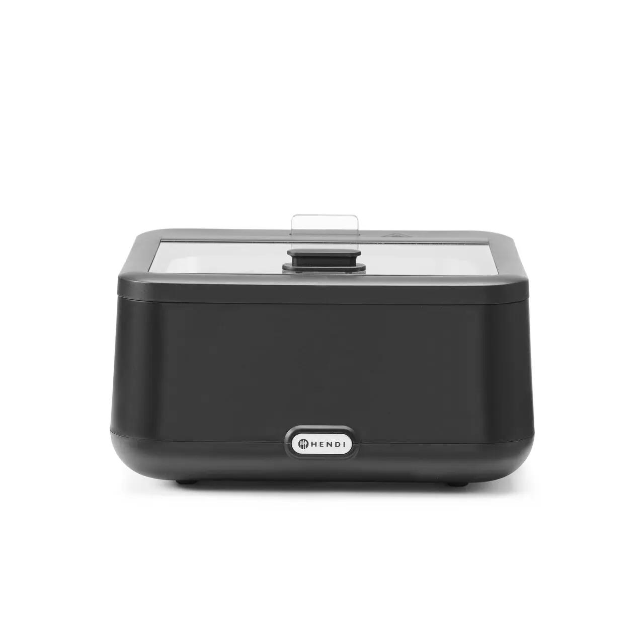 Hendi Chafing dish UNIQ, HENDI, designed by Robert Bronwasser, GN 2/3, Negru, 230V/500W, 433x403x(H)248mm - Echipamente HoReCa Profesionale | Webcoffee