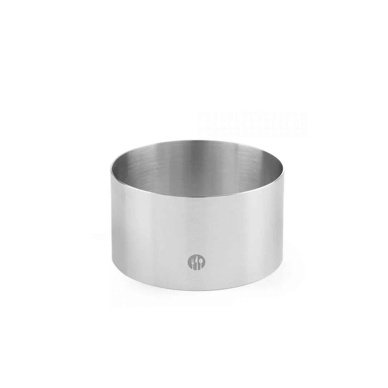 Hendi Forma inel pentru conturare prajituri si mancaruri 140x(H)50 mm, inox, Hendi - Articole pentru Bucatarie si Bufet | Webcoffee