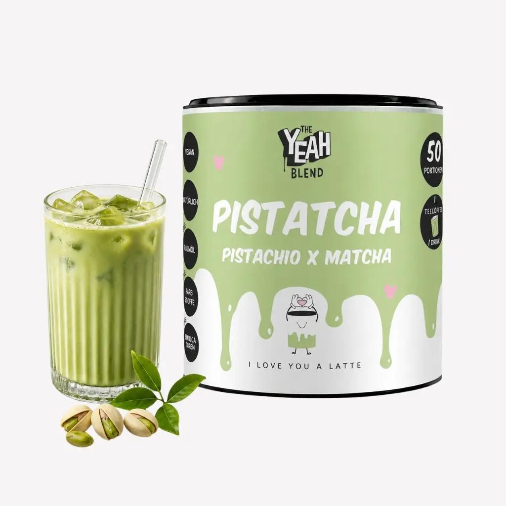 Global Mirex Pudra Lattemix 100% naturala Pistatcha Latte Yeah 250g | Webcoffee