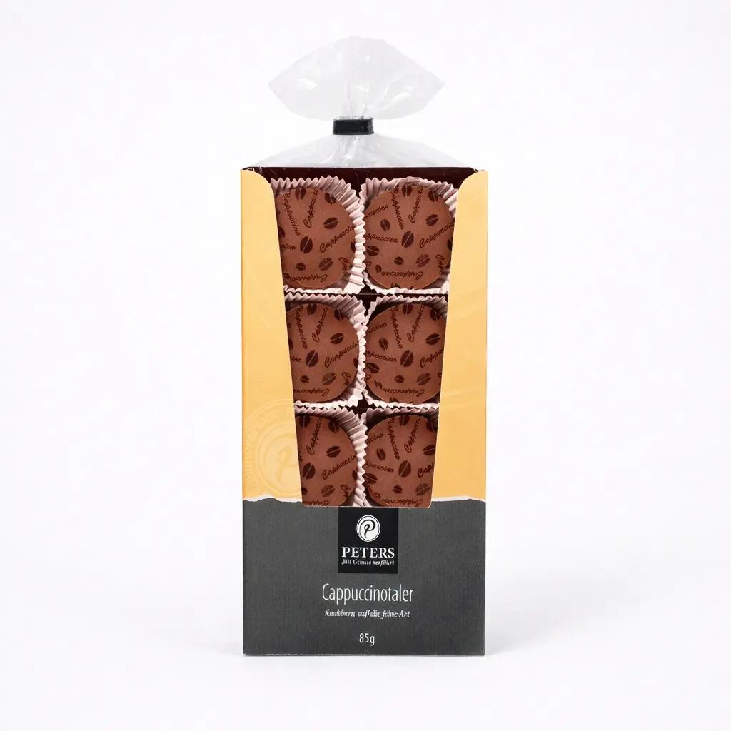 Peters Biscuiti Cappuccino cu cremă de cafea și ciocolată cu lapte, Peters 85g | Webcoffee
