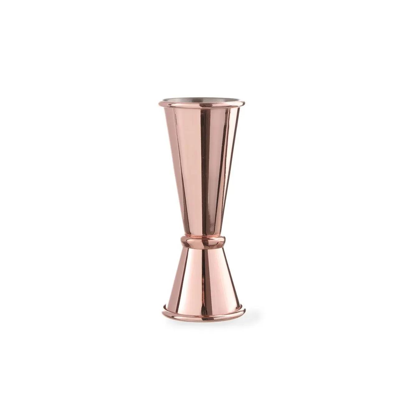 Hendi Cupa Hendi pentru masurare, otel inoxidabil, 25/50 ml, inox placat cu cupru - Echipamente HoReCa Profesionale | Webcoffee