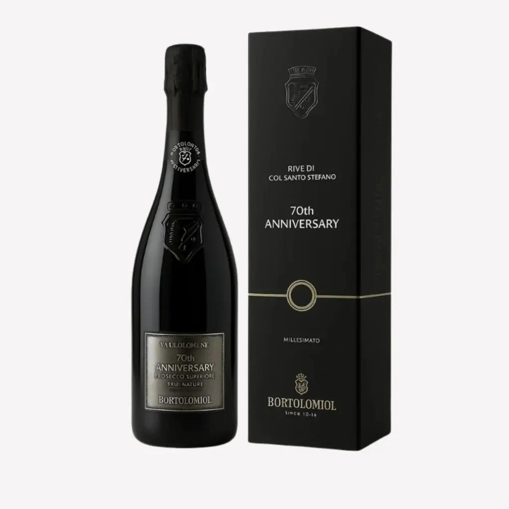 Bortolomiol Prosecco Superior Brut 70th Anniversary, spumant la sticlă de 750 ml