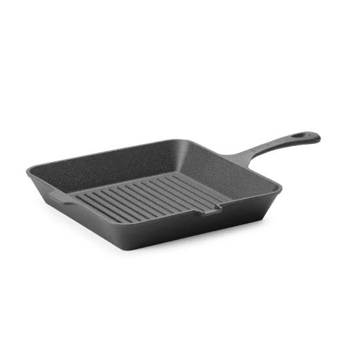 Hendi Tigaie Grill din Fonta Hendi 265 x 265 x (H)50 mm - Articole pentru Bucatarie si Bufet | Webcoffee
