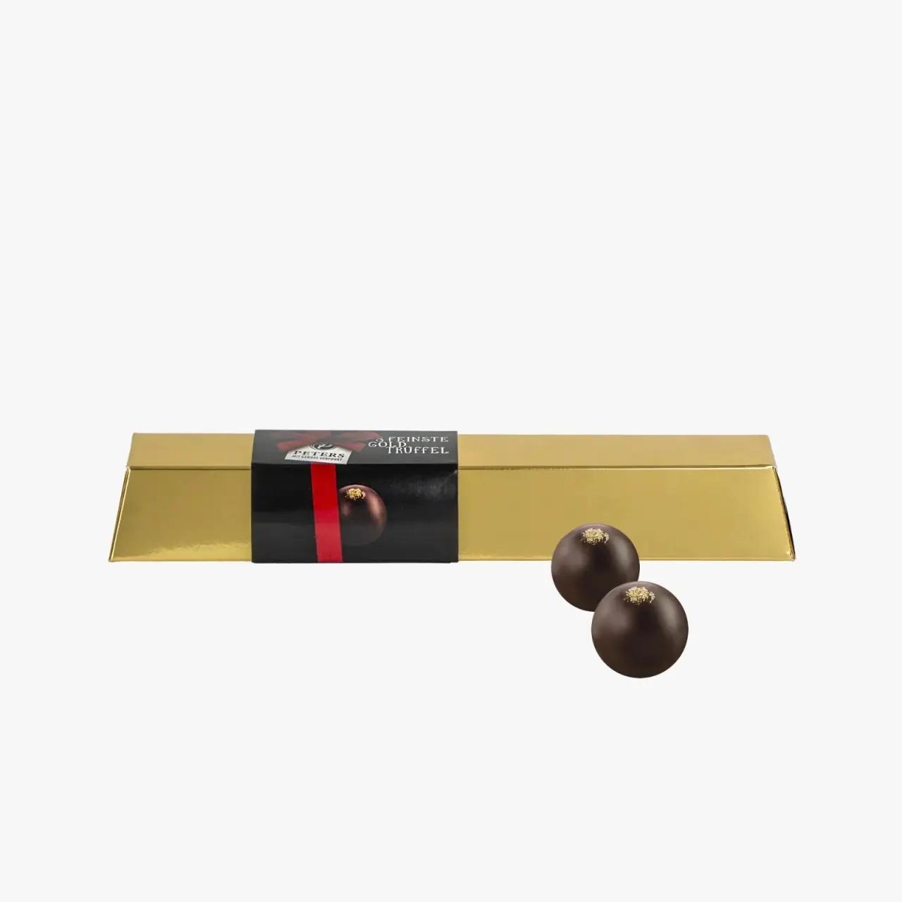 Peters Lingou 8 trufe cu praf de aur 24 k Peters 100 gr - Supermarket | Webcoffee