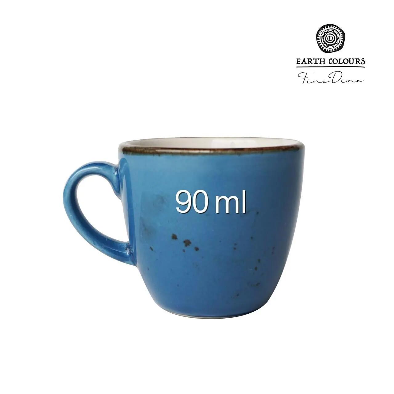 Ceasca espresso albastra, 90 ml - Produs Webcoffee