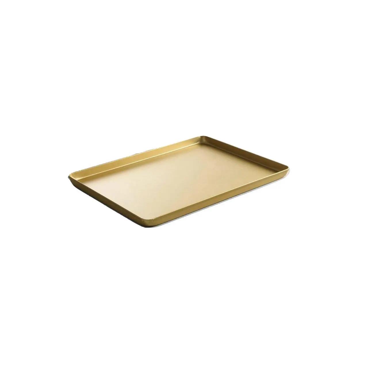 Hendi Tavă de prezentare aurie Hendi din aluminiu, 600x400x20 mm - Articole pentru Bucatarie si Bufet | Webcoffee