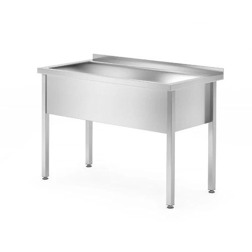 Hendi Masa cu un singur bazin - sudata, adancime: 700 mm, bazin: 300 mm., HENDI, Profi Line, 1000x700x(H)850mm - Echipamente HoReCa Profesionale | Webcoffee