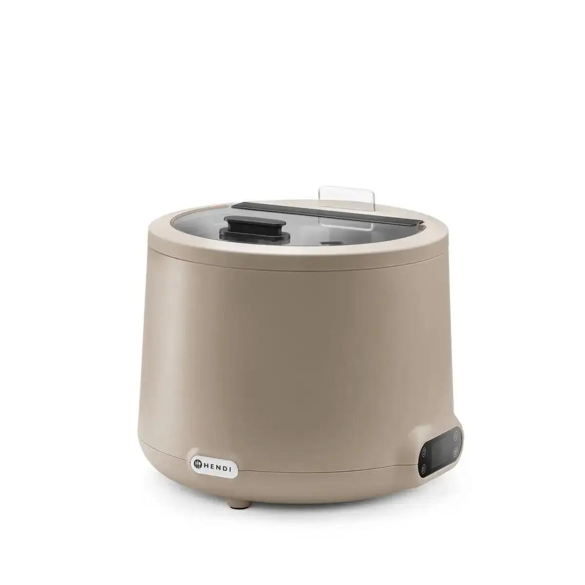 Hendi Fierbator pentru supa UNIQ, HENDI, 8L, Bej, 220-240V/500W, ø365x(H)325mm - Echipamente HoReCa Profesionale | Webcoffee