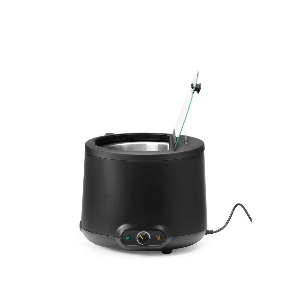 Hendi Supieră electrică UNIQ, control analogic, HENDI, 8L, Negru, 230V/500W, 367x385x(H)325mm - Echipamente HoReCa Profesionale | Webcoffee