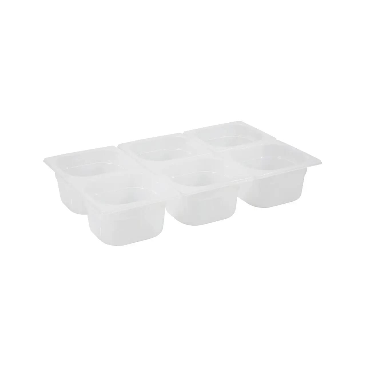 Hendi Tavă gastronorm GN 1/6 Hendi din polipropilenă, 200 mm, 3,4 L - Articole pentru Bucatarie si Bufet | Webcoffee