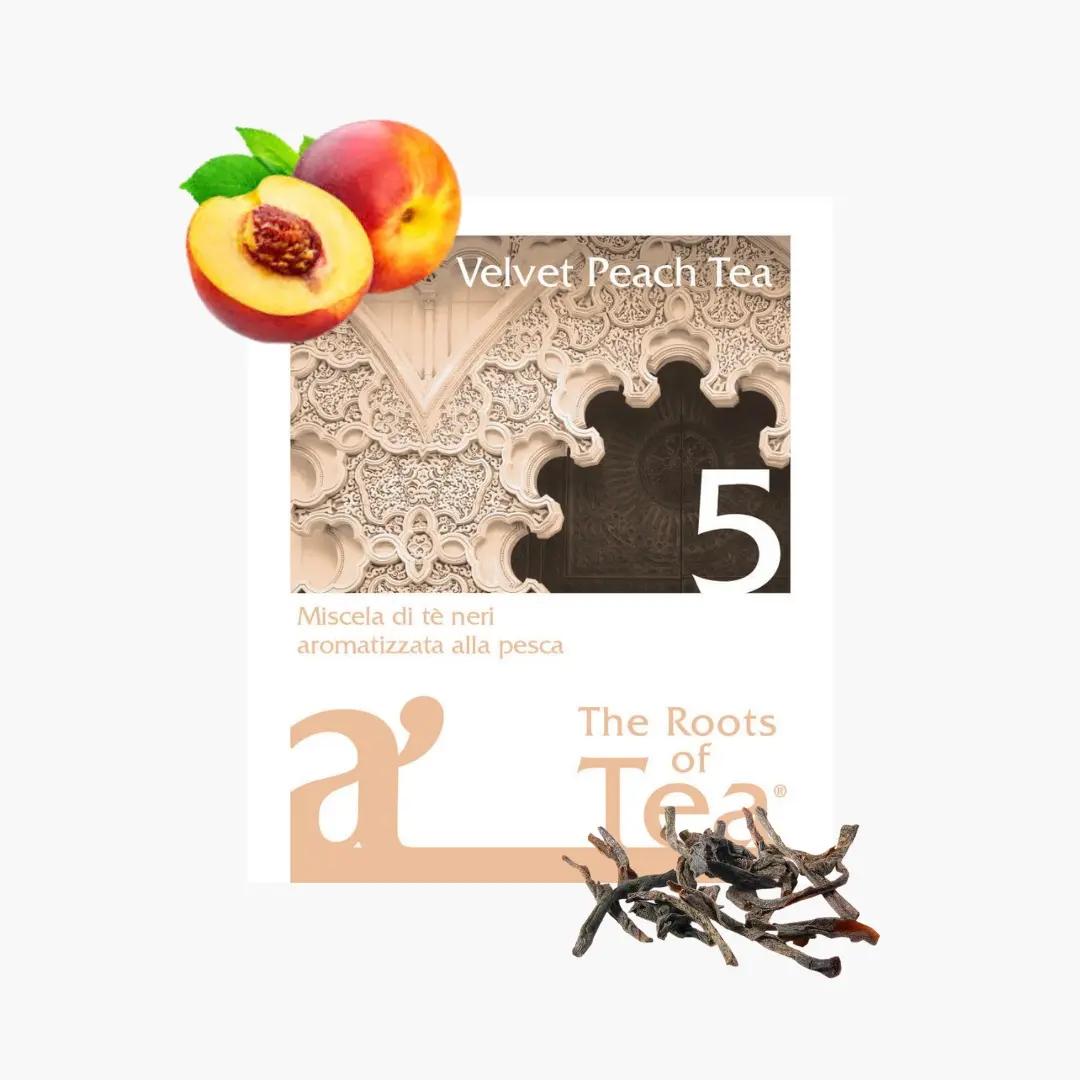 Arthemia Ceai filtru cu piersica Velvet Peach, Arthemia 20 x 2g/plic | Webcoffee
