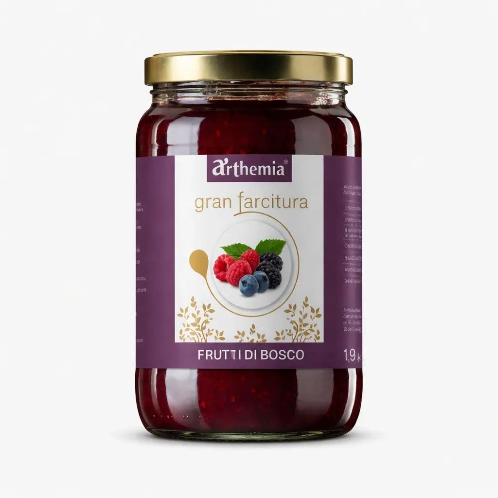 Arthemia Gran Farcitura, crema fructe de padure pentru patiserie, Arthemia 1.9 kg | Webcoffee