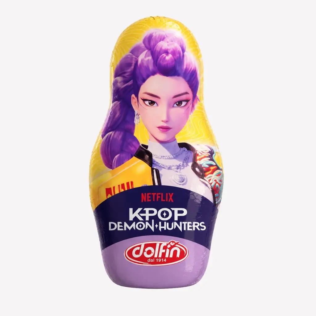 Dolfin Figurina din ciocolata cu lapte K-Pop, cu surpriza, Dolfin 70g | Webcoffee