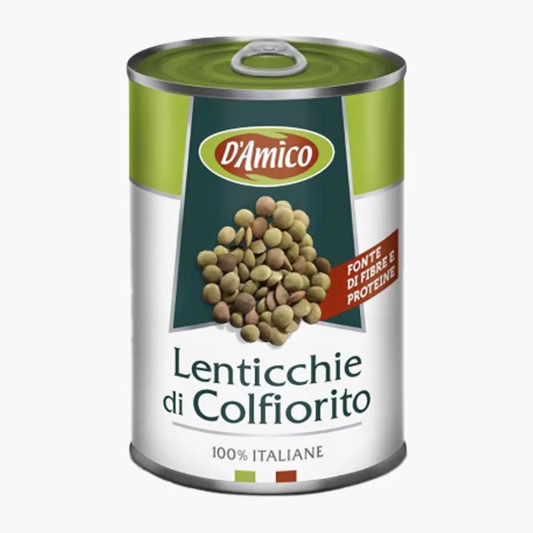 D'Amico Linte Colfiorito D'Amico, 400 g – conservă de linte prefiartă