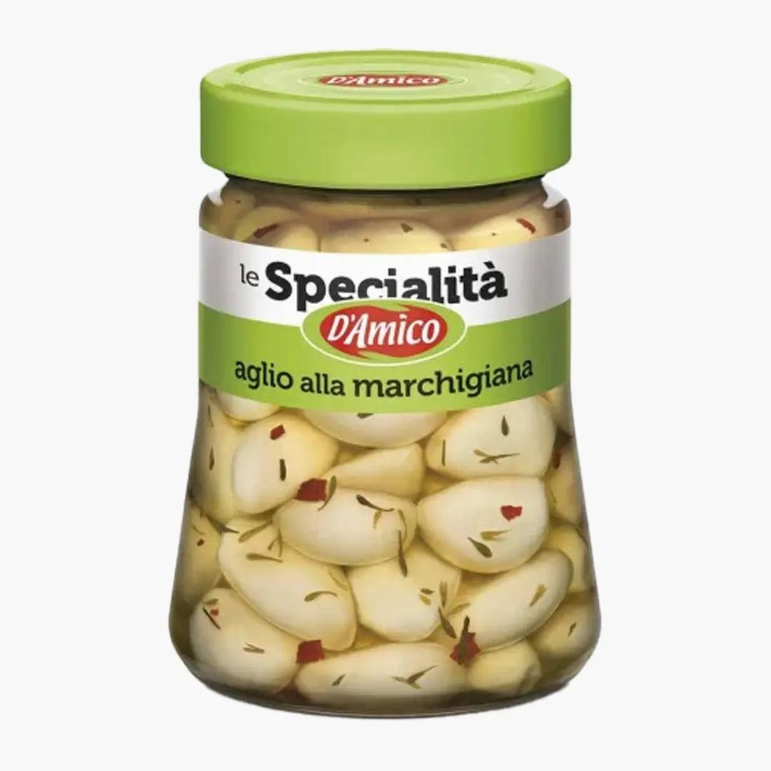D'Amico Usturoi murat in ulei de floarea soarelui D'Amico 280g | Webcoffee