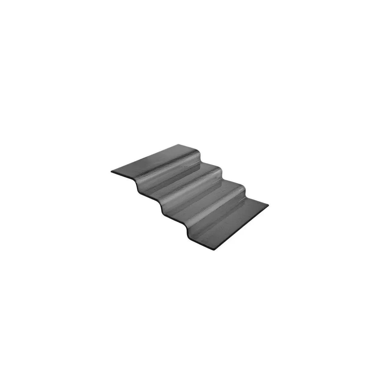 Hendi Scară de bufet cu 4 trepte Hendi Fine Dine Vetro, din sticlă neagră, 400x350x125 mm - Articole pentru Bucatarie si Bufet | Webcoffee