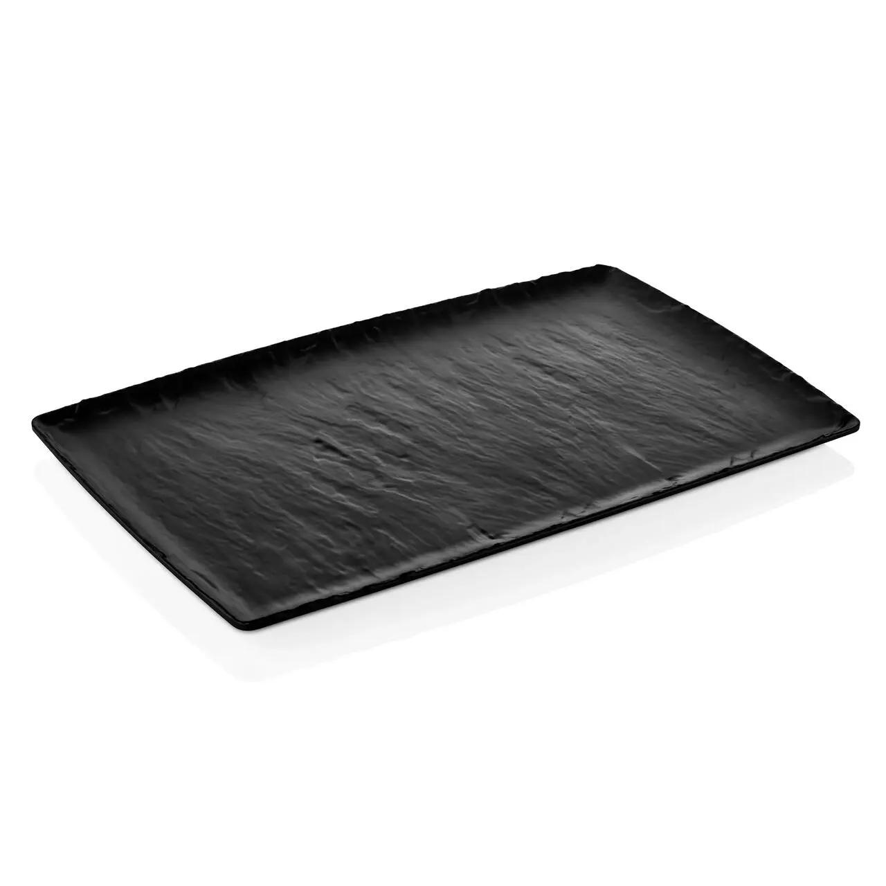 Hendi Platou din melamină Rock, negru, GN 1/3, 176x325mm Fine Dine - Articole pentru Bucatarie si Bufet | Webcoffee